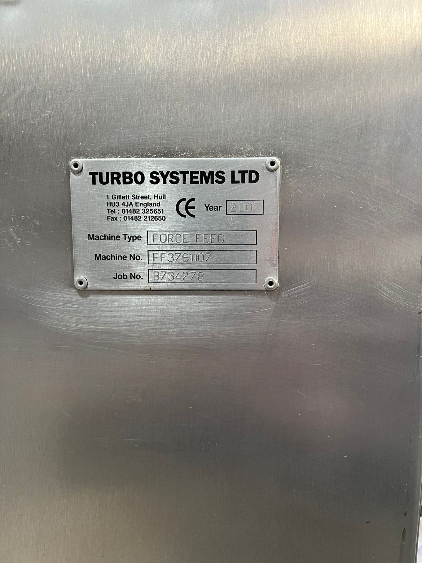 TURBO SYSTEMS DEPOSITOR - Image 7 of 7