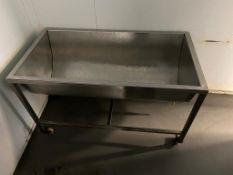 STAINLESS STEEL TROUGH