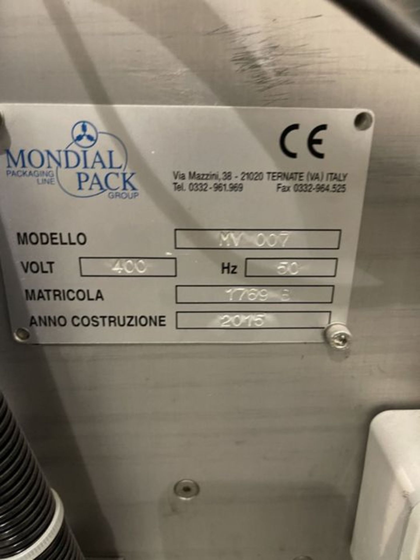 MONDIAL PACK FORM, FILL AND SEAL MACHINE - Image 10 of 12