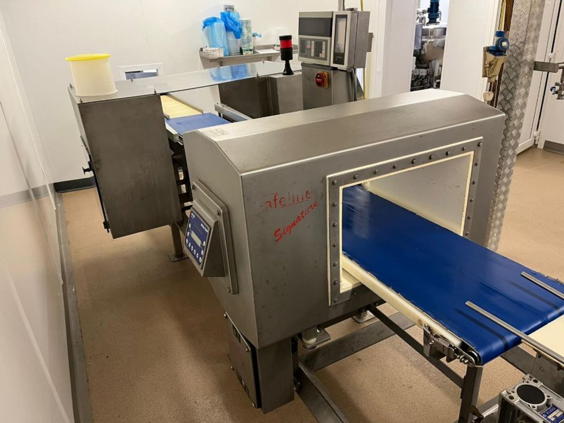 SAFELINE ISHIDA COMBI METAL DETECTOR CHECKWEIGHER