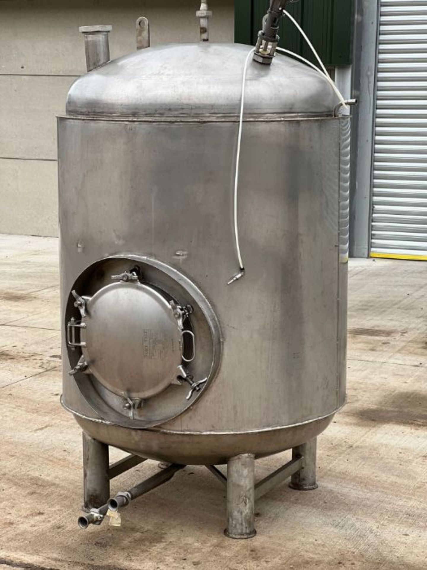 1100L JACKETED MIXING TANK - Image 4 of 6