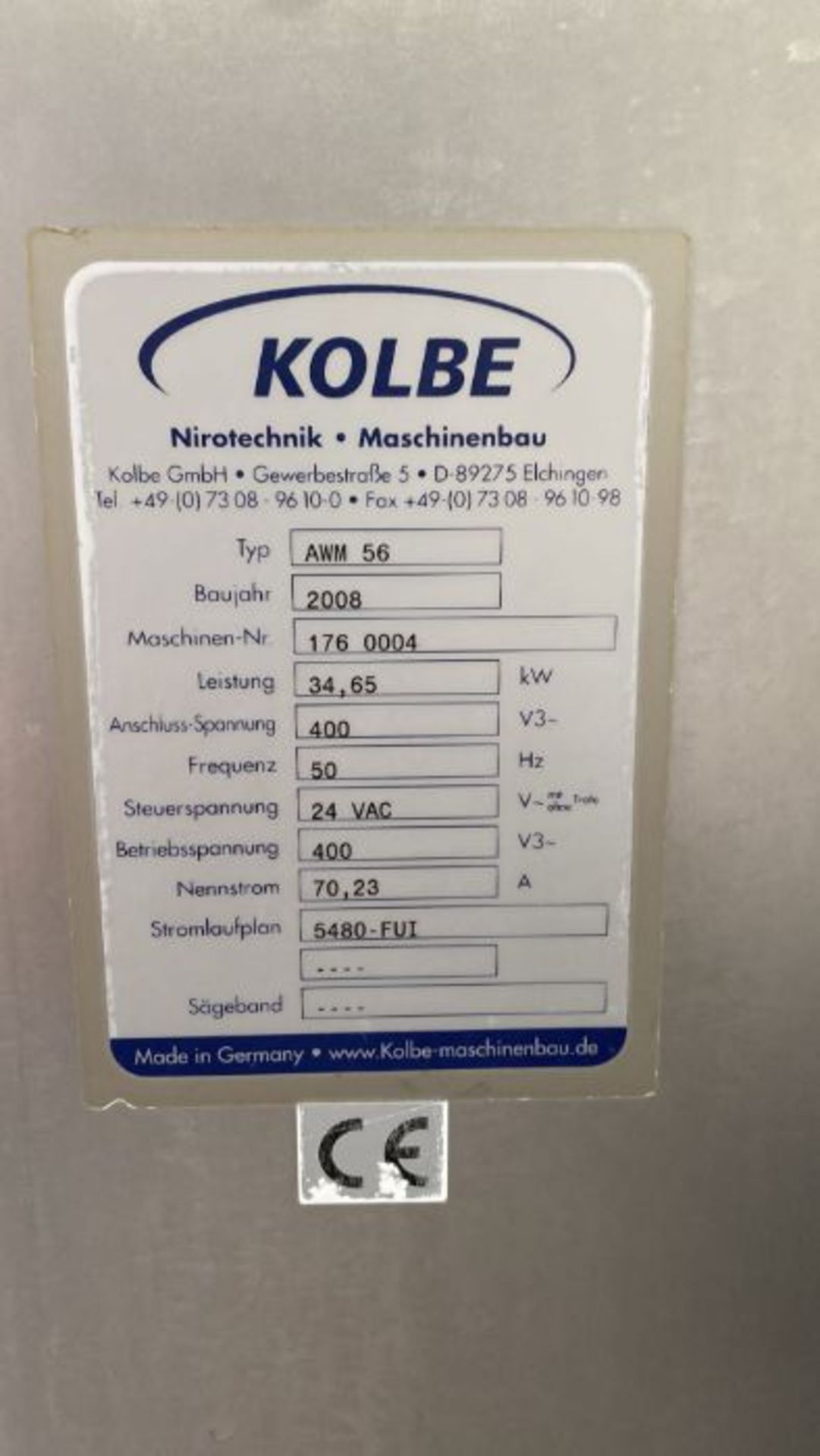 KOLBE MIXER GRINDER - Image 15 of 15