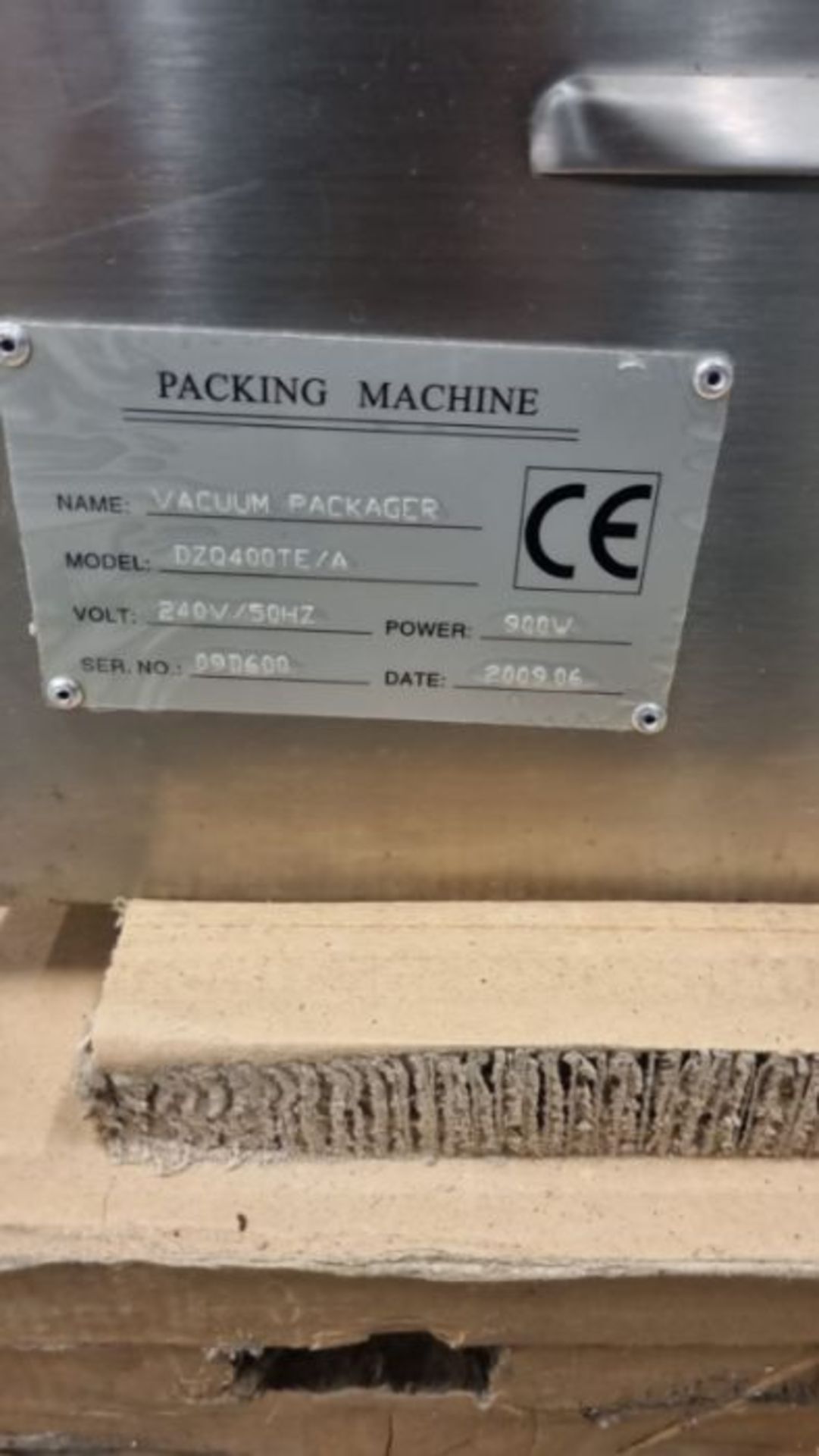 VACUUM PACKER - Image 3 of 3