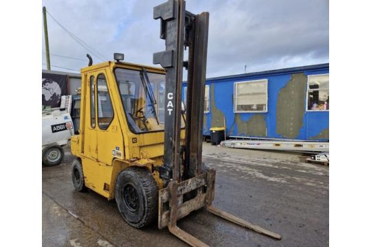 CAT 4 TON DIESEL FORKLIFT - Image 16 of 27