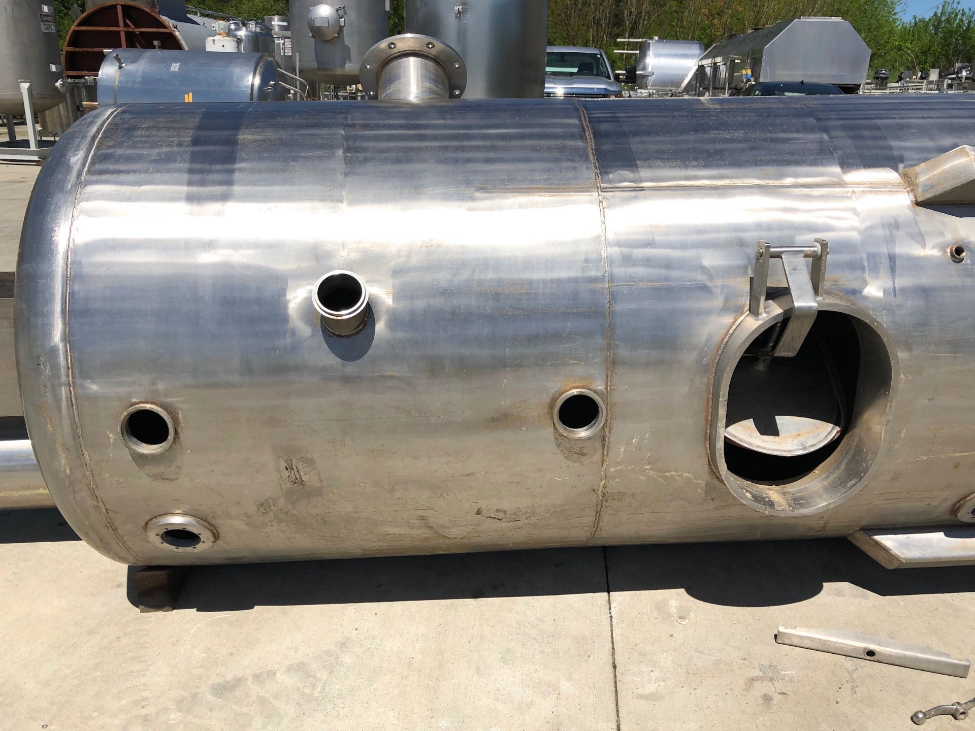 1000 Gallon Vertical Mixing Tank - Image 2 of 8