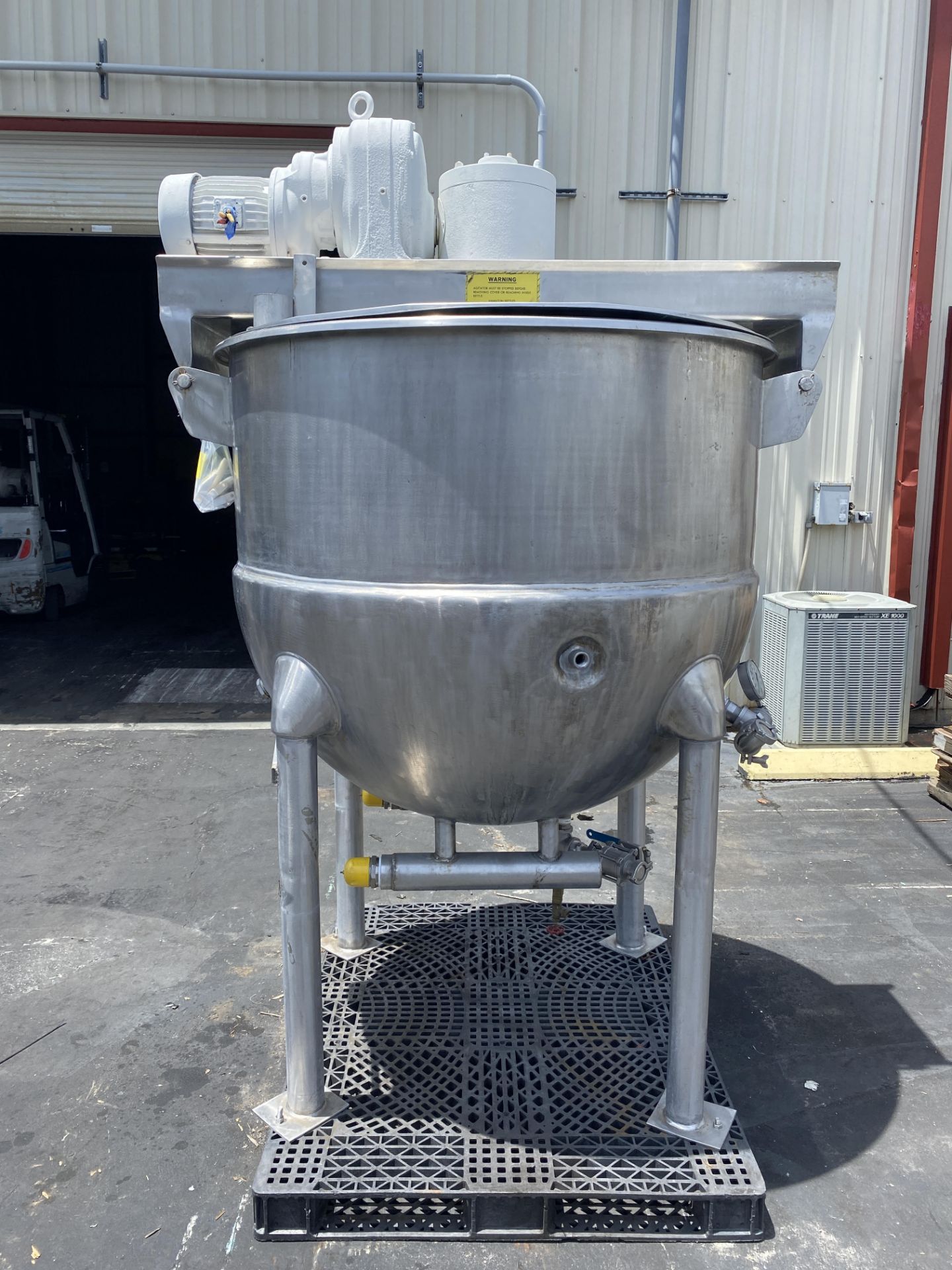 300 Gallon Hamilton Scraper Kettle - Image 4 of 8