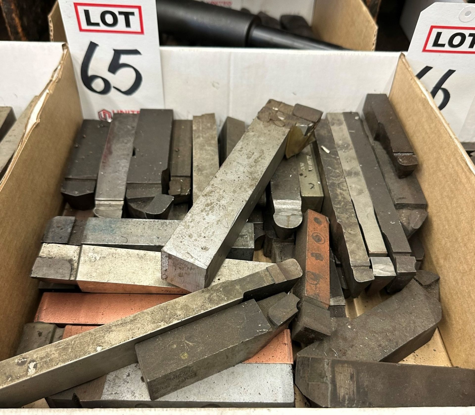 LOT - LARGE LATHE TOOLS