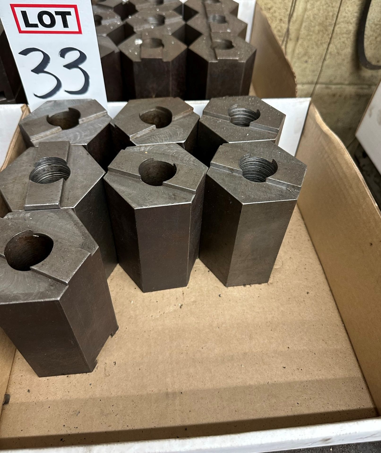 LOT - RISER BLOCKS FOR TURRET LATHE