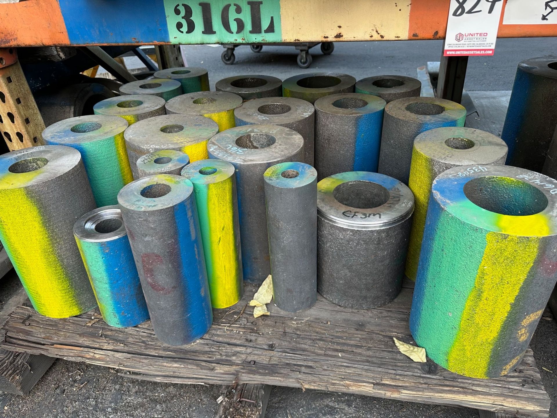 LOT - (4) PALLETS OF 316L MATERIAL