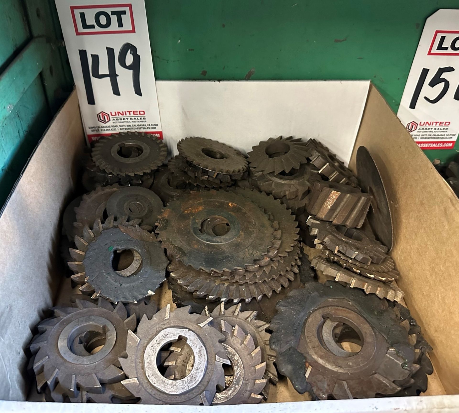 LOT - SLOT CUTTER BLADES