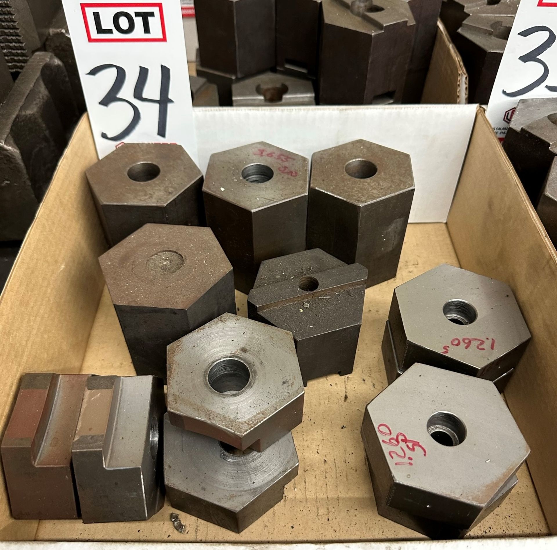 LOT - RISER BLOCKS FOR TURRET LATHE