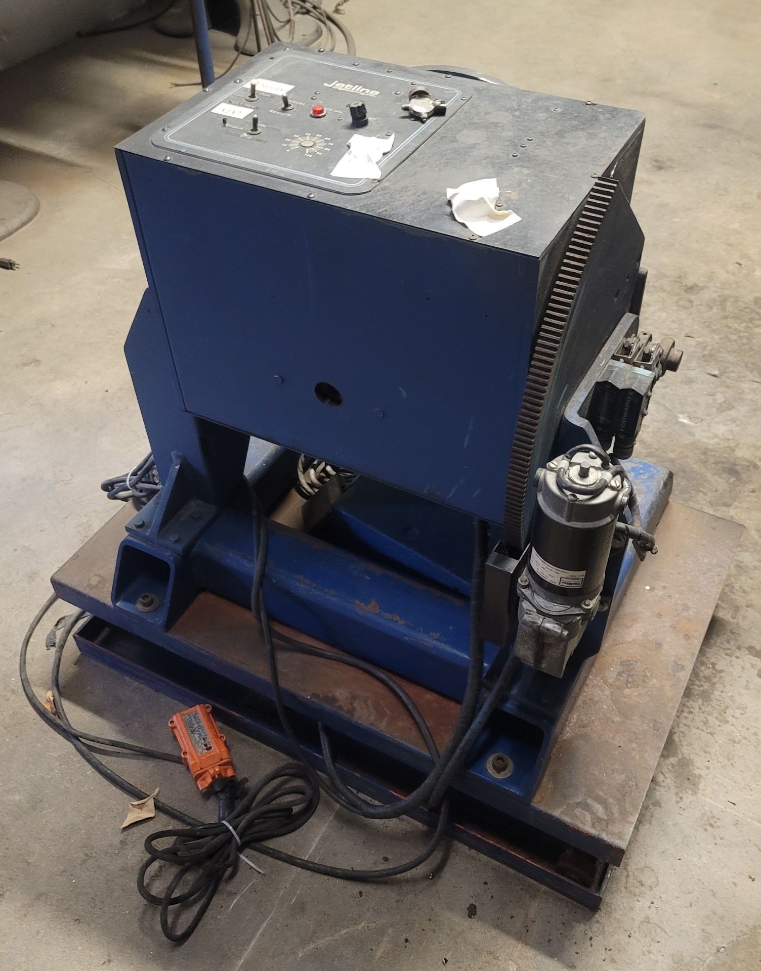 JETLINE WELDING POSITIONER, W/ 12" 3-JAW CHUCK - Image 2 of 2