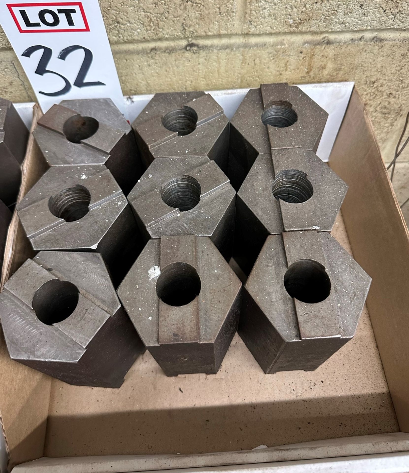 LOT - RISER BLOCKS FOR TURRET LATHE