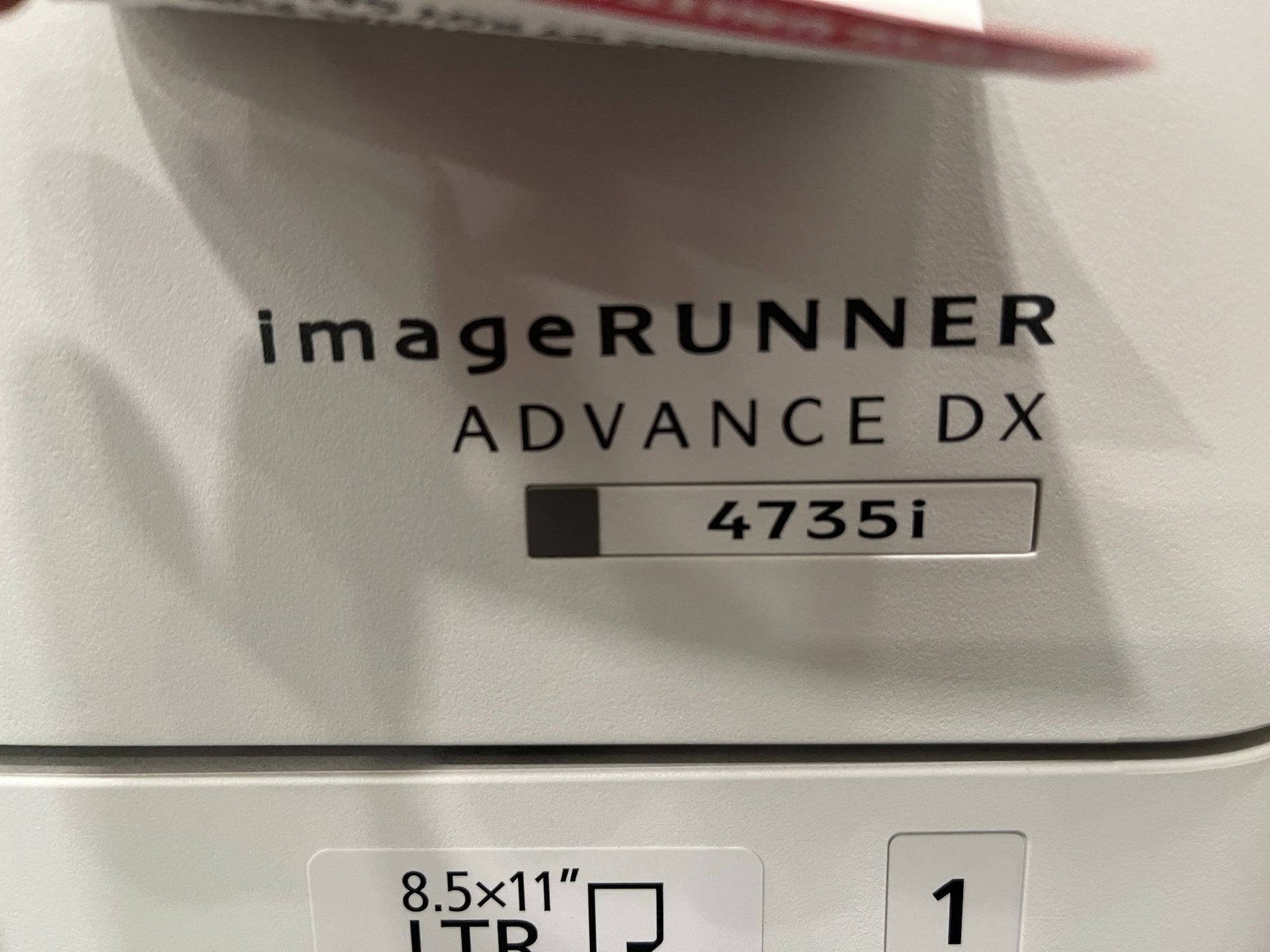 IMAGERUNNER ADVANCE DX 4735i MULTI FUNCTION COPIER/PRINTER - Image 3 of 3