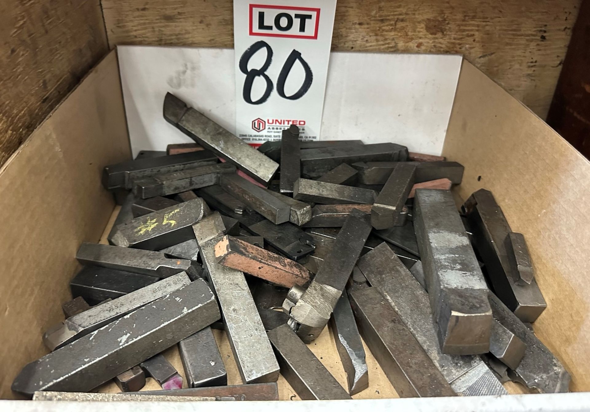 LOT - LATHE TOOLS