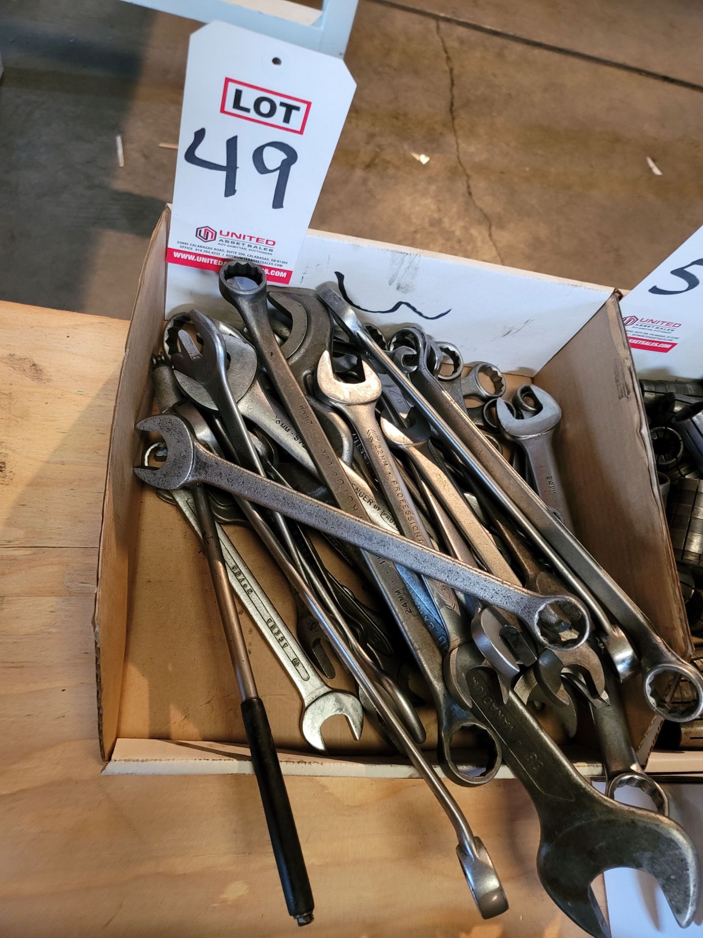 LOT - COMBINATION WRENCHES