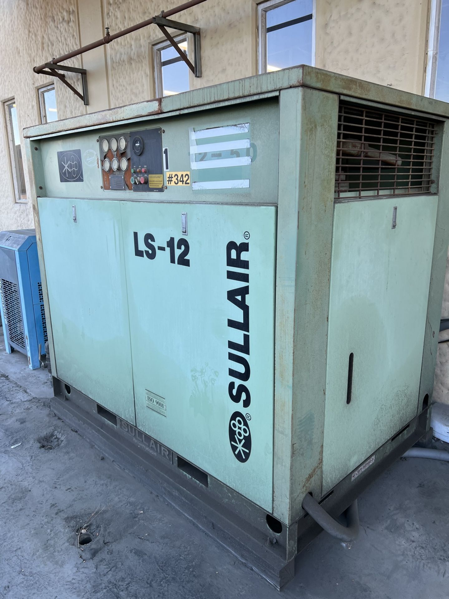 SULLAIR AIR COMPRESSOR, MODEL 12BF-50H ACAC, 50 HP, S/N 003-74553 - Image 2 of 3