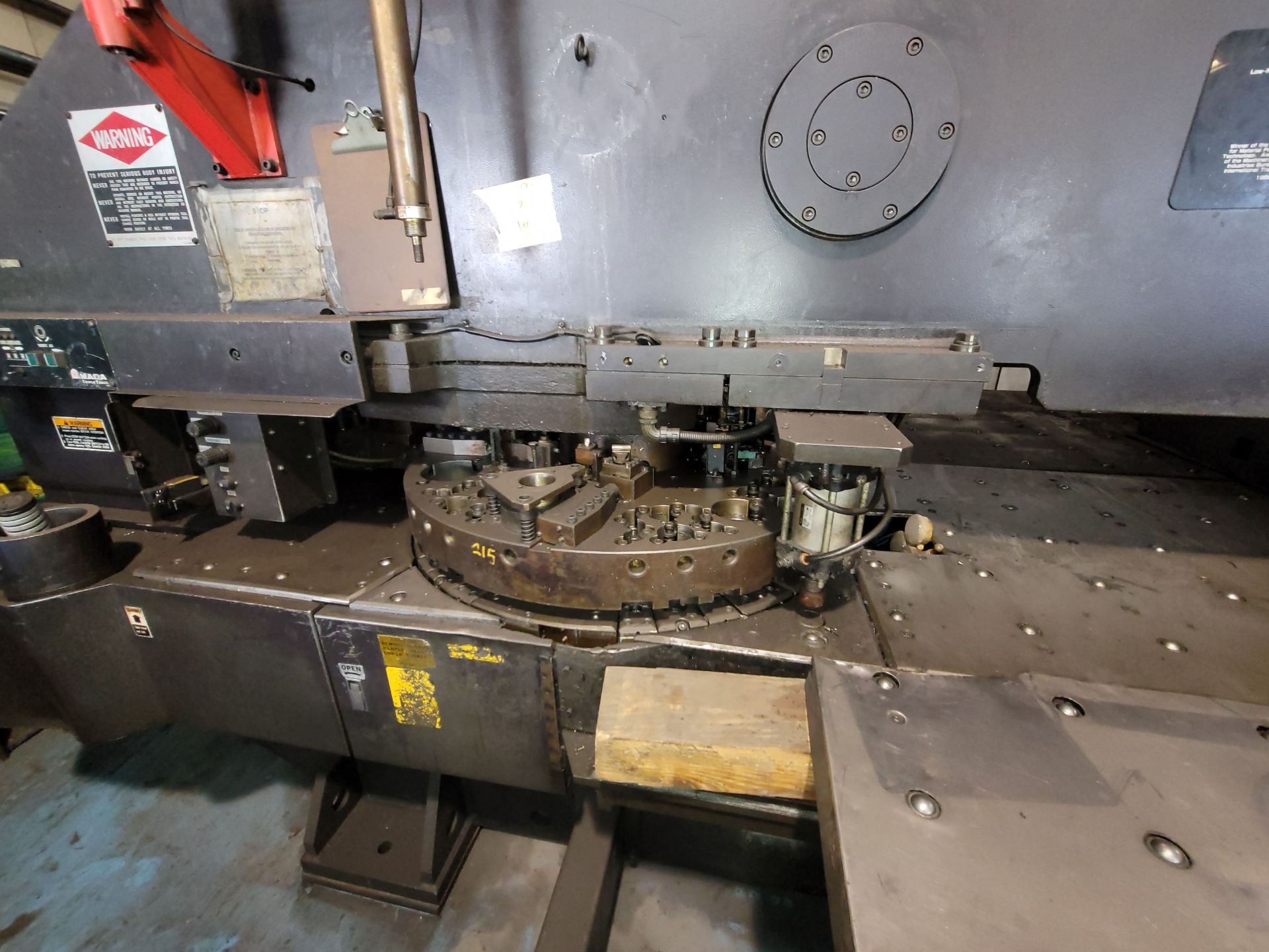 1993 AMADA VIPROS 357 TURRET PUNCH PRESS, MODEL VP 305072, 30-TON CAPACITY, 45-STATION THICK TURRET, - Image 7 of 13