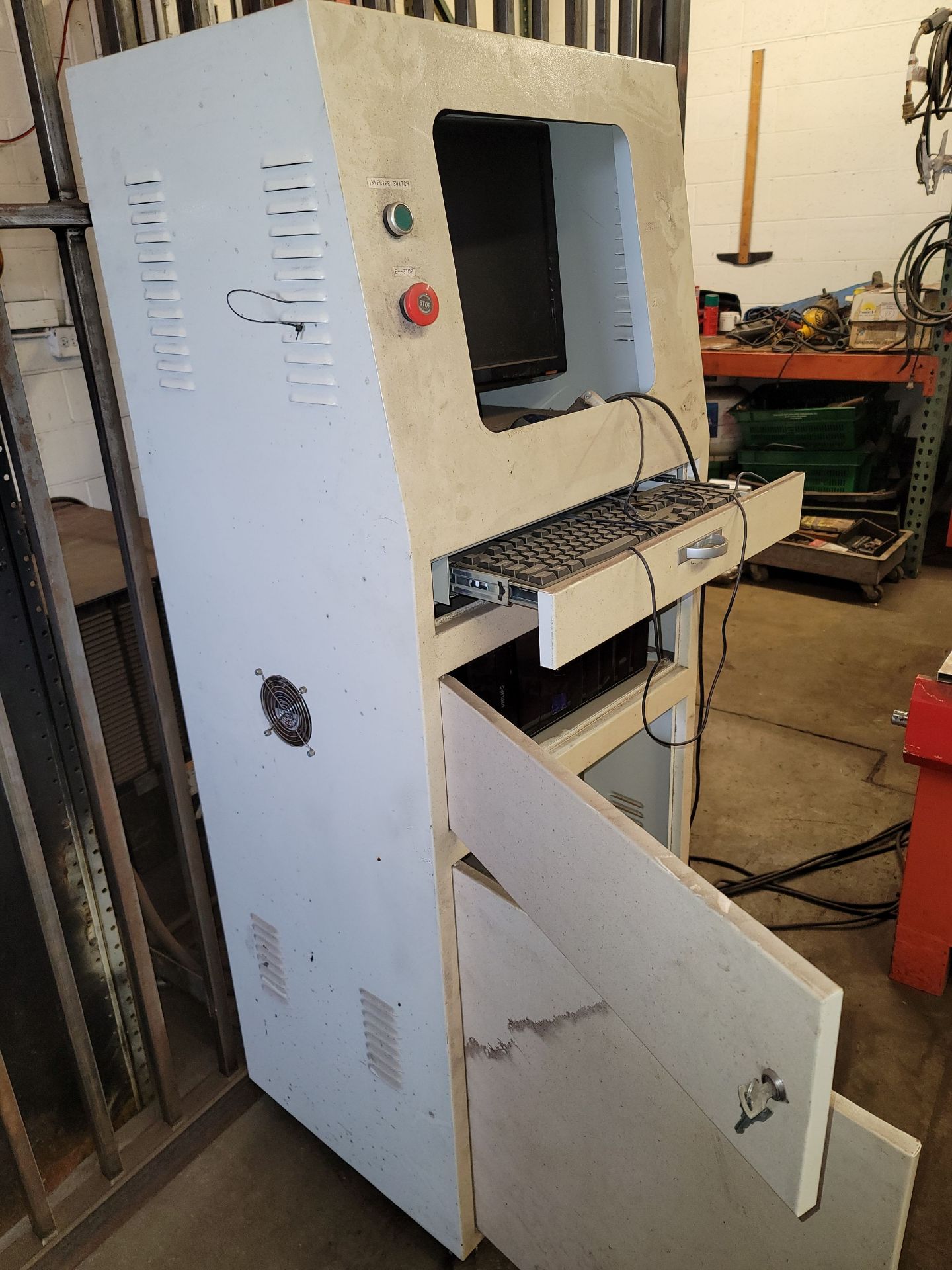 QC TECH CNC ROUTER, 5' X 10', 3 HP SPINDLE, 220V, NO DATA TAG - Image 6 of 6