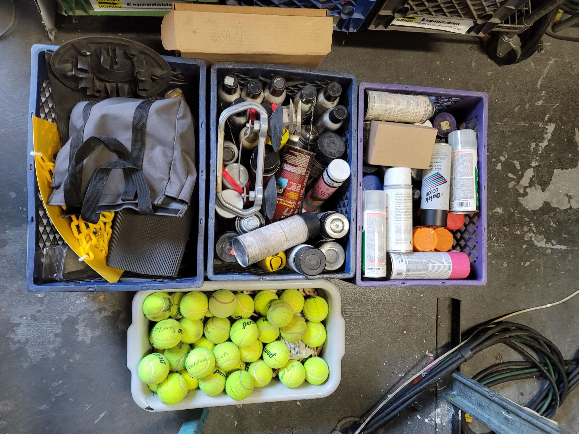 LOT - CONTENTS OF (3) SHELVES, TO INCLUDE: SPRAY PAINT, MISC. HARDWARE AND ITEMS AS PICTURED - Image 3 of 4