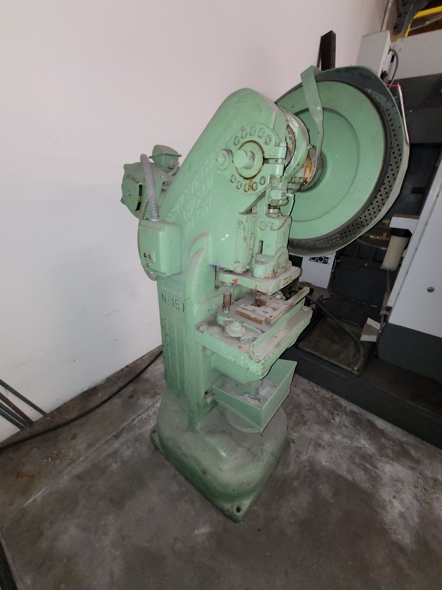 ROUSSELLE NO. 15H STAMPING PRESS, 15-TON, 2" STROKE, 160 SPM, S/N 441 - Image 2 of 4