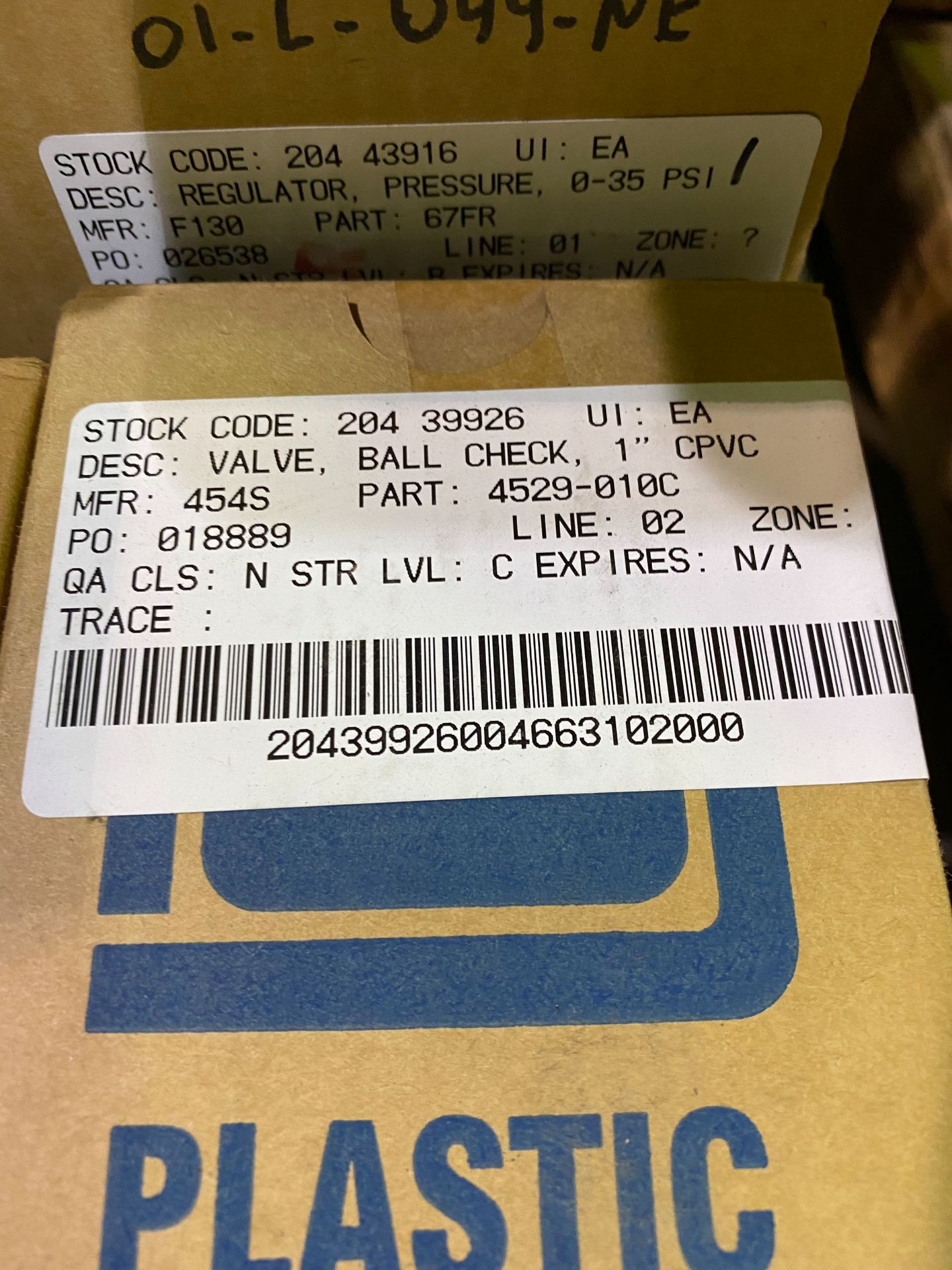 PALLET OF GAGES, VALVES, REGULATORS & MISC. - Image 3 of 10