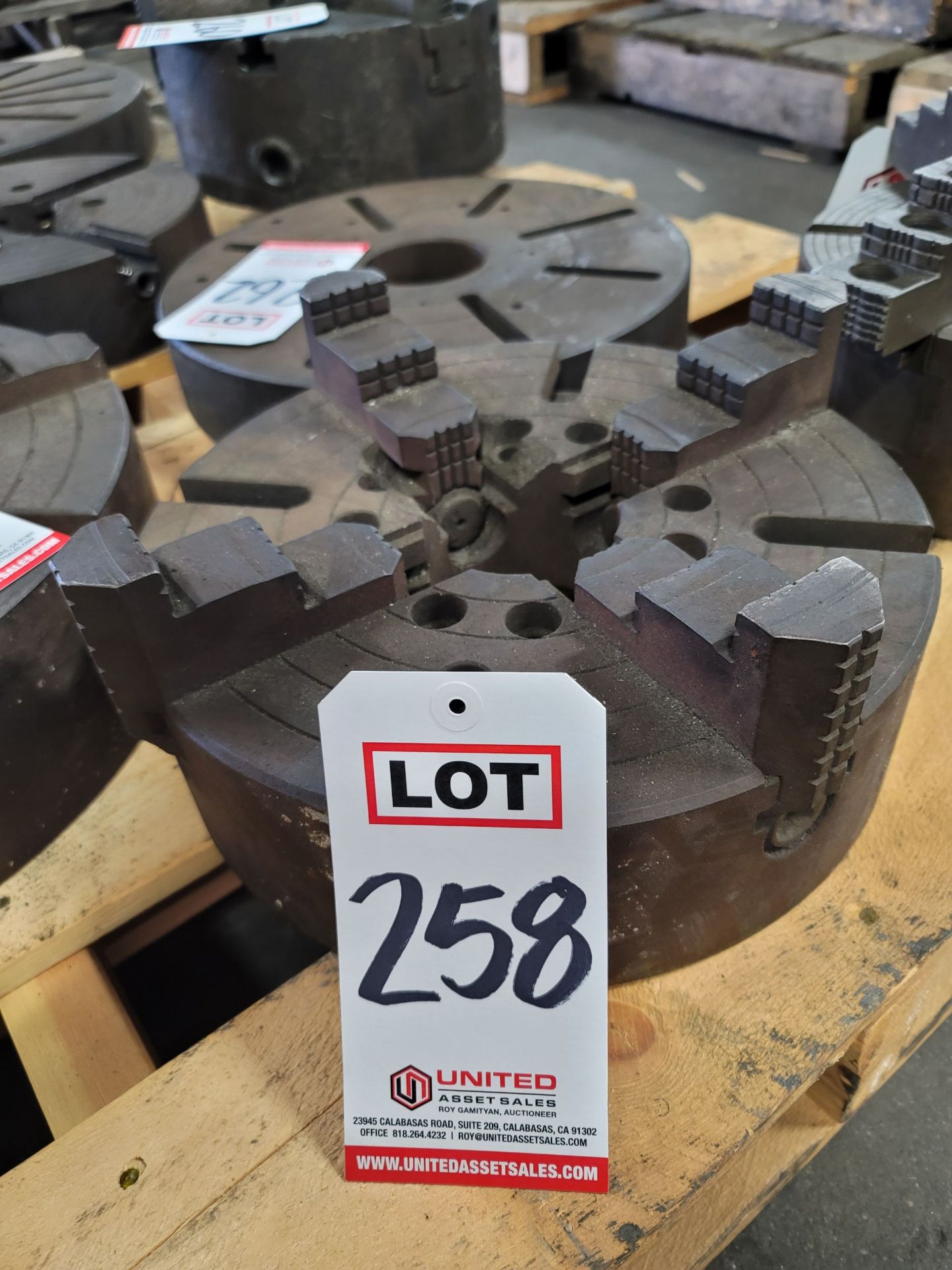 12" 4-JAW CHUCK