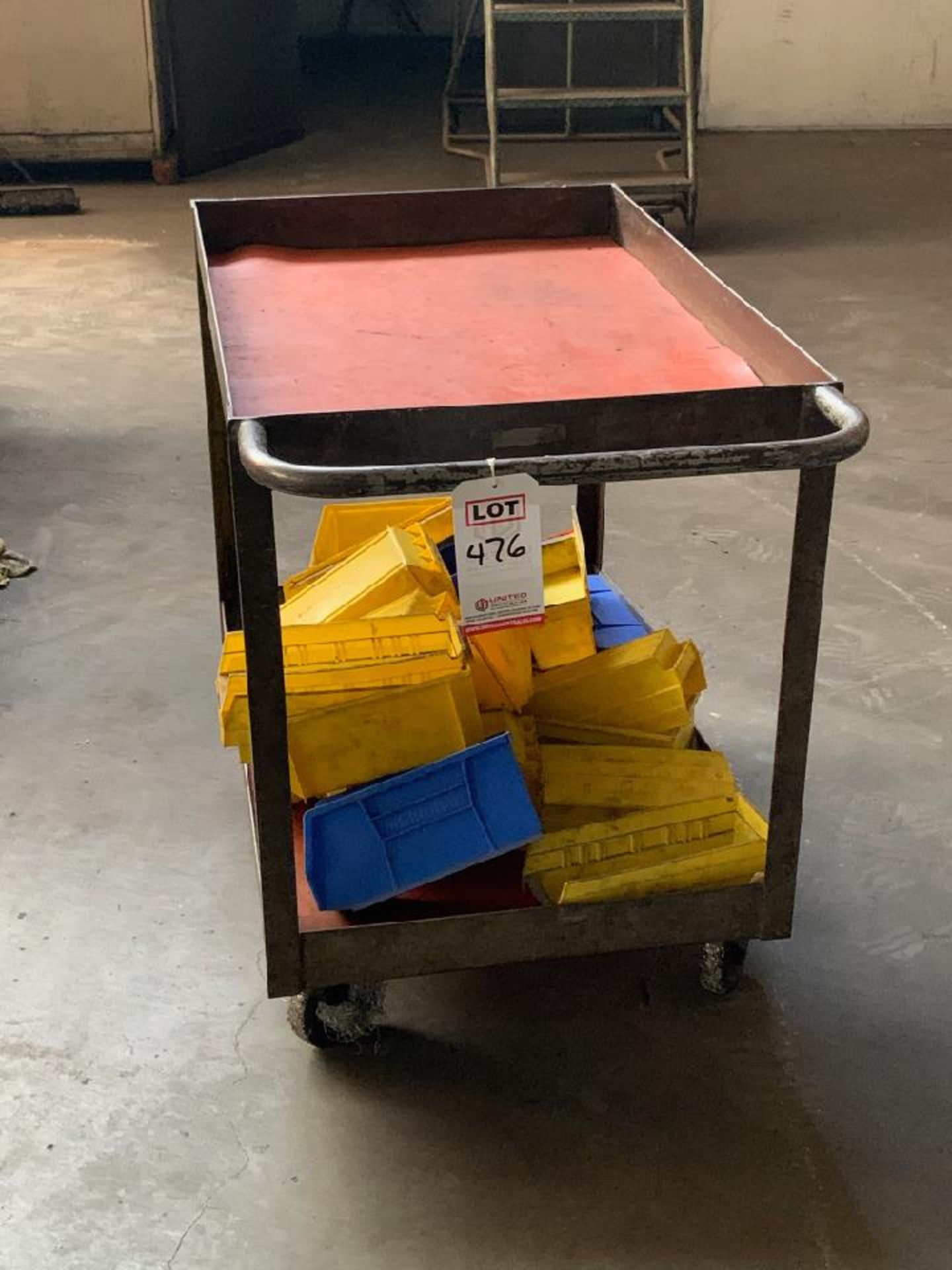 ROLLING CART, W/ CONTENTS