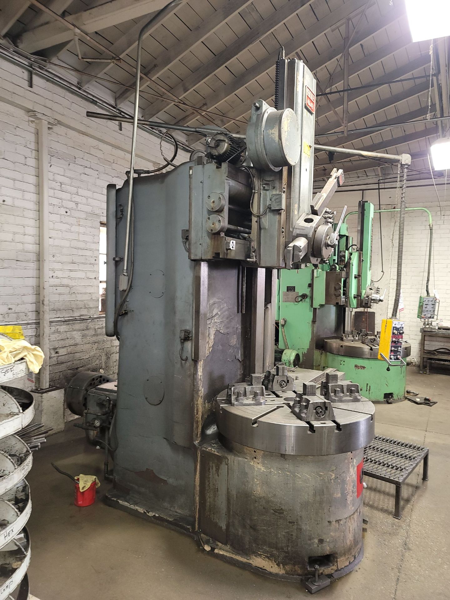 HERCULES 44-49" VERTICAL TURRET LATHE, 24” SWING, PENDANT CONTROL, 220V - Image 3 of 3