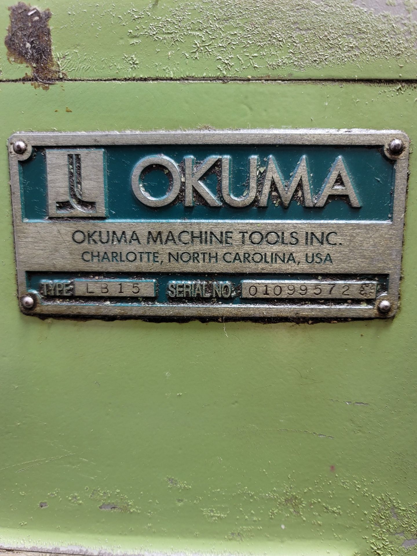 OKUMA LB15 TURNING CENTER, OSP5000L-G CONTROL, 8" HYDRAULIC CHUCK, 12-STATION ATC, TAILSTOCK, - Image 7 of 7