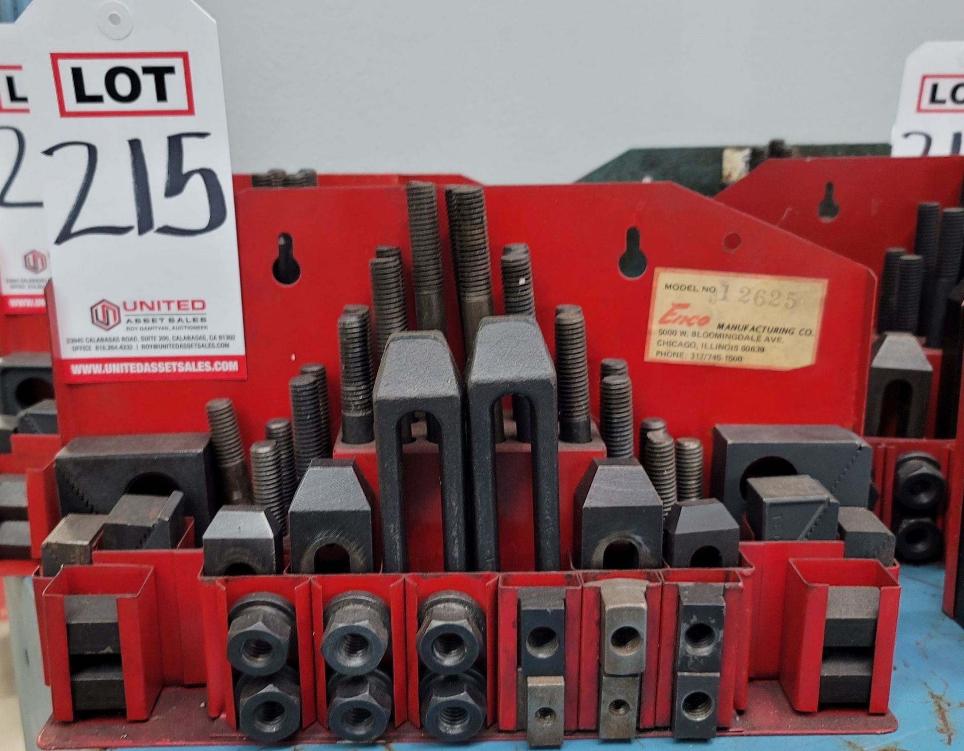 MACHINIST'S HOLD-DOWN CLAMPING SET