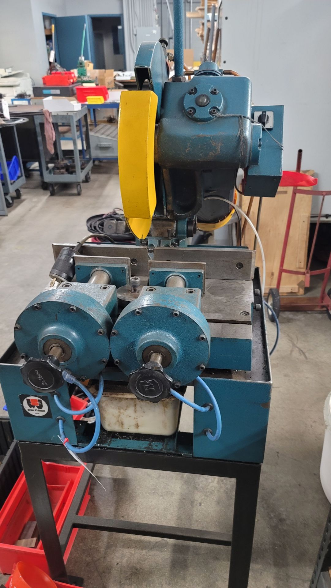 BROBO WALDOWN S350D 14" COLD SAW, W/ PNEUMATIC VISE CLAMPS, S/N E2800 - Image 2 of 2