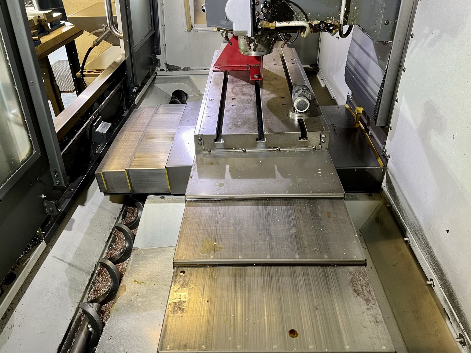 2015 HAAS VF-2 VERTICAL MACHINING CENTER, XYZ TRAVELS: 30" X 16" X 20", 36" X 14" TABLE, PROBING - Image 16 of 24