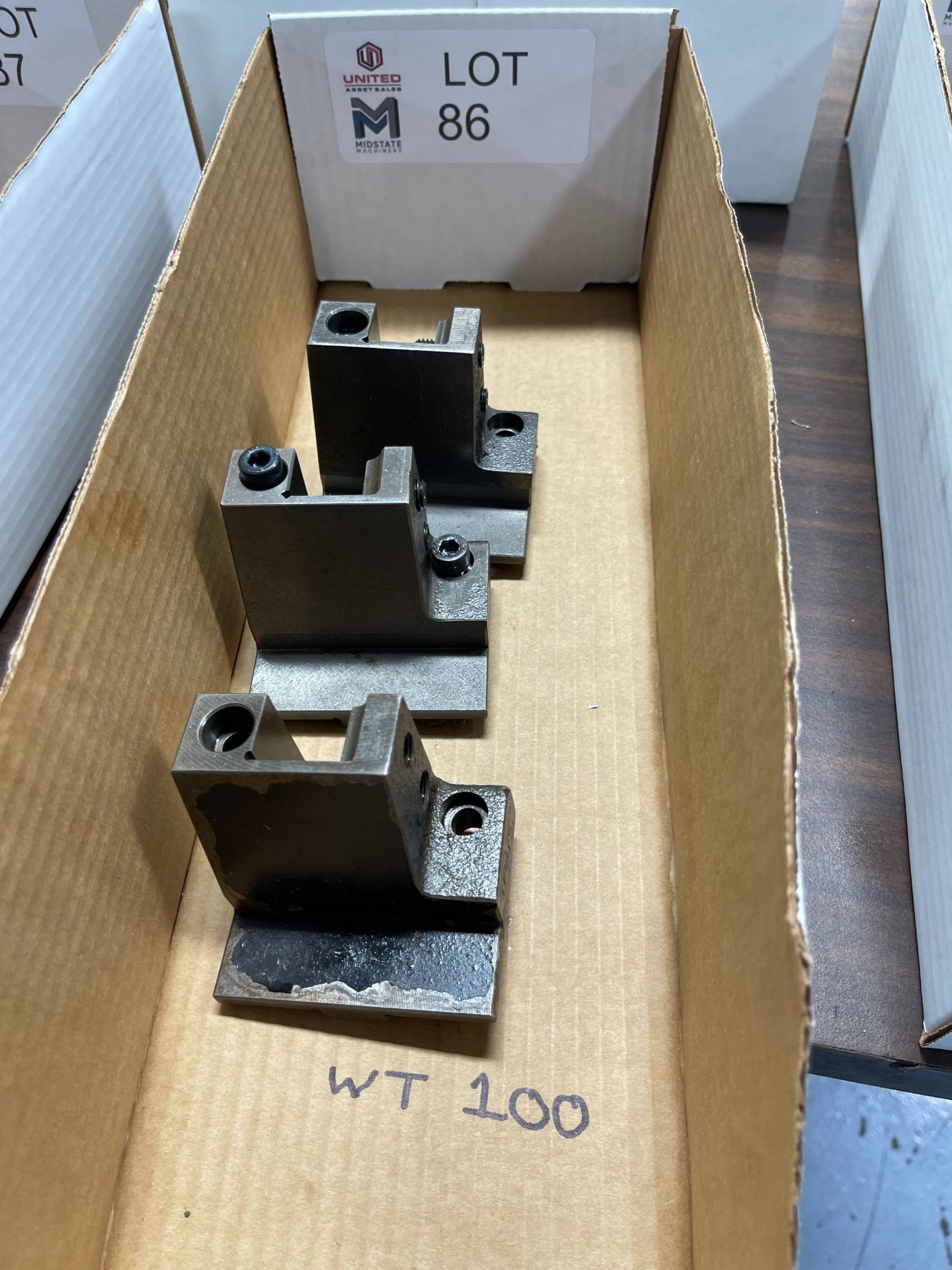 LOT - (3) OD TOOL BLOCKS, FOR NAKAMURA-TOME WT-100