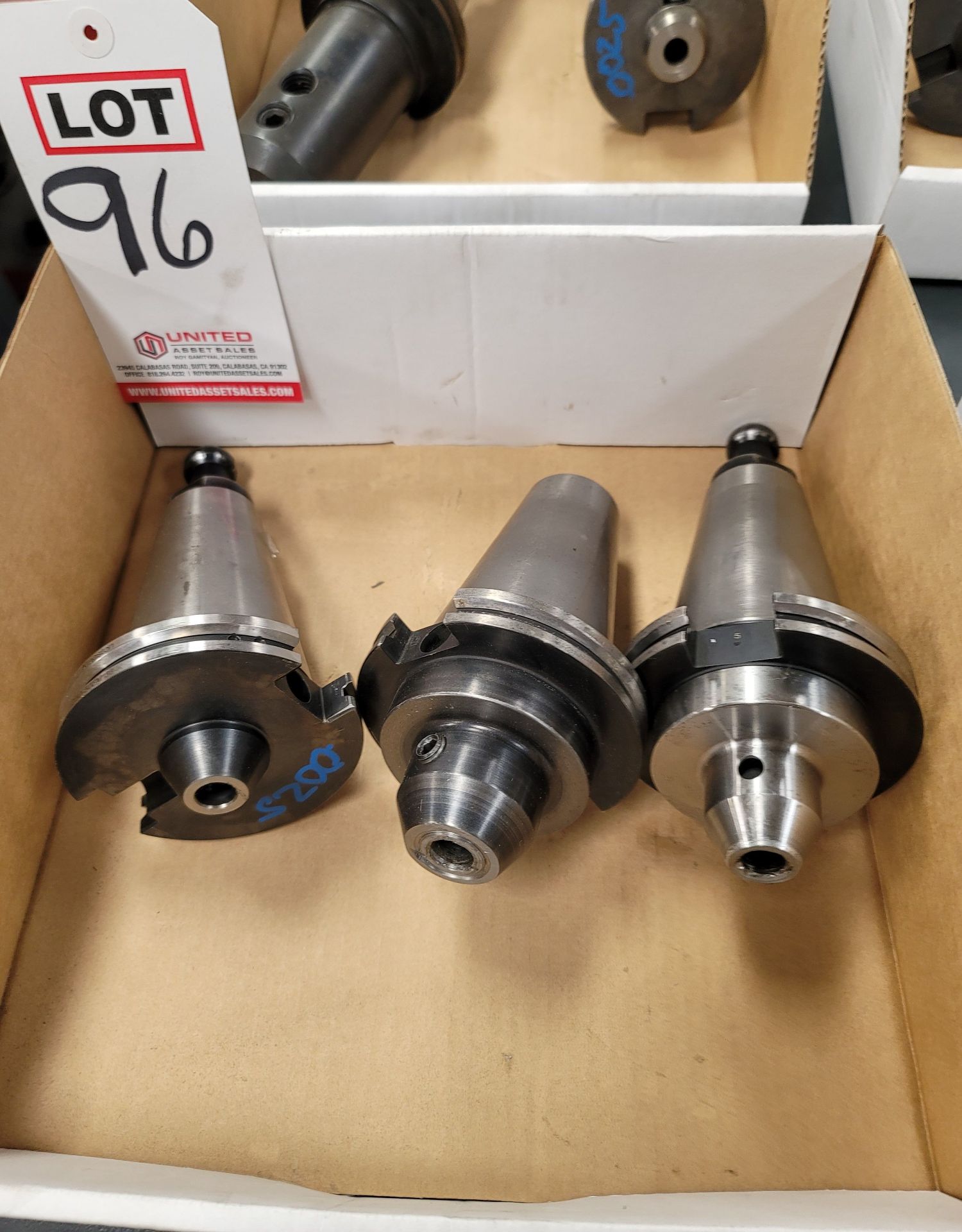 LOT - (3) 50-TAPER CNC TOOL HOLDERS