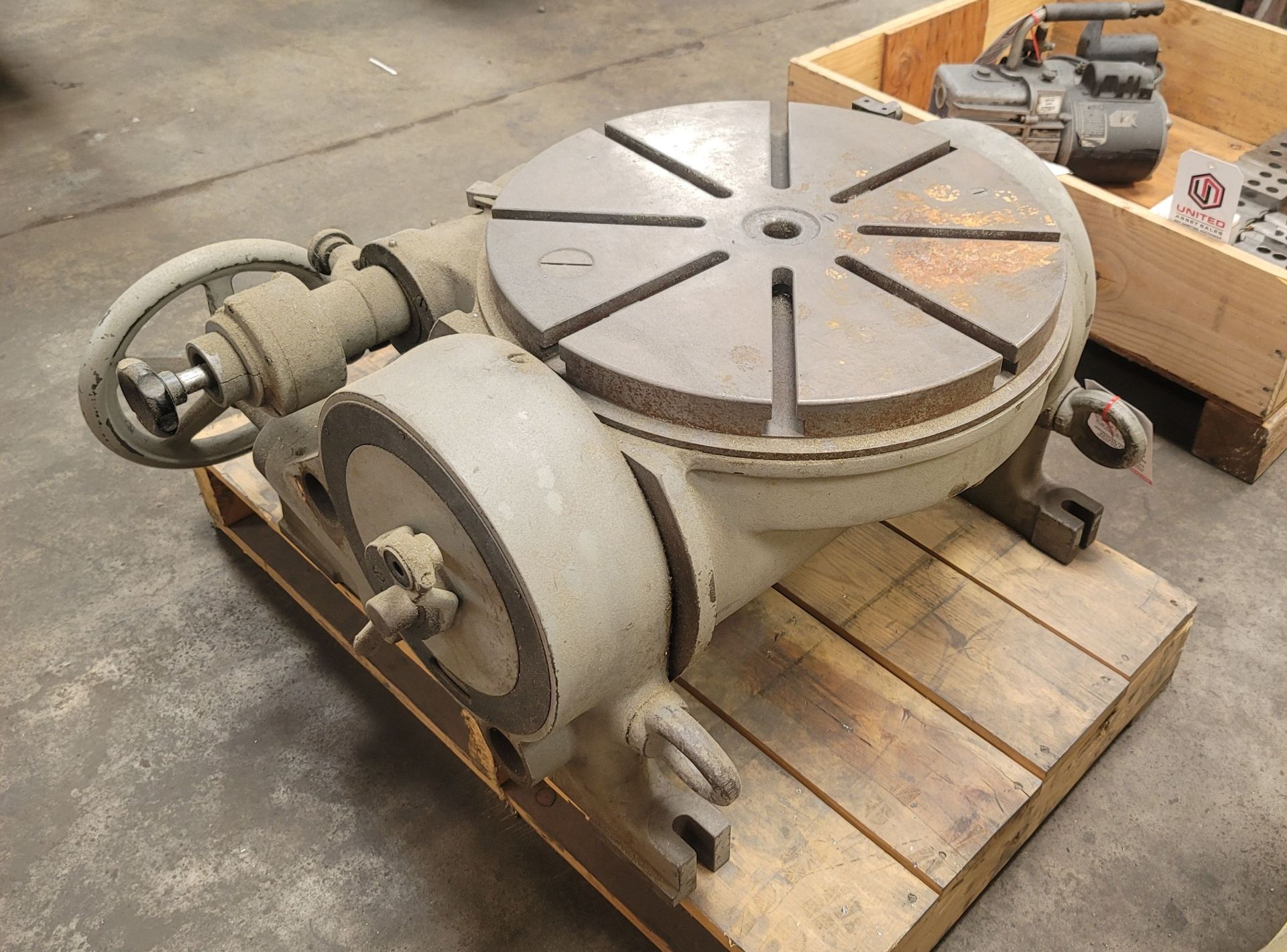 SIP PI-450 TILTING ROTARY TABLE, 17-3/4", S/N 0806 - Image 2 of 3