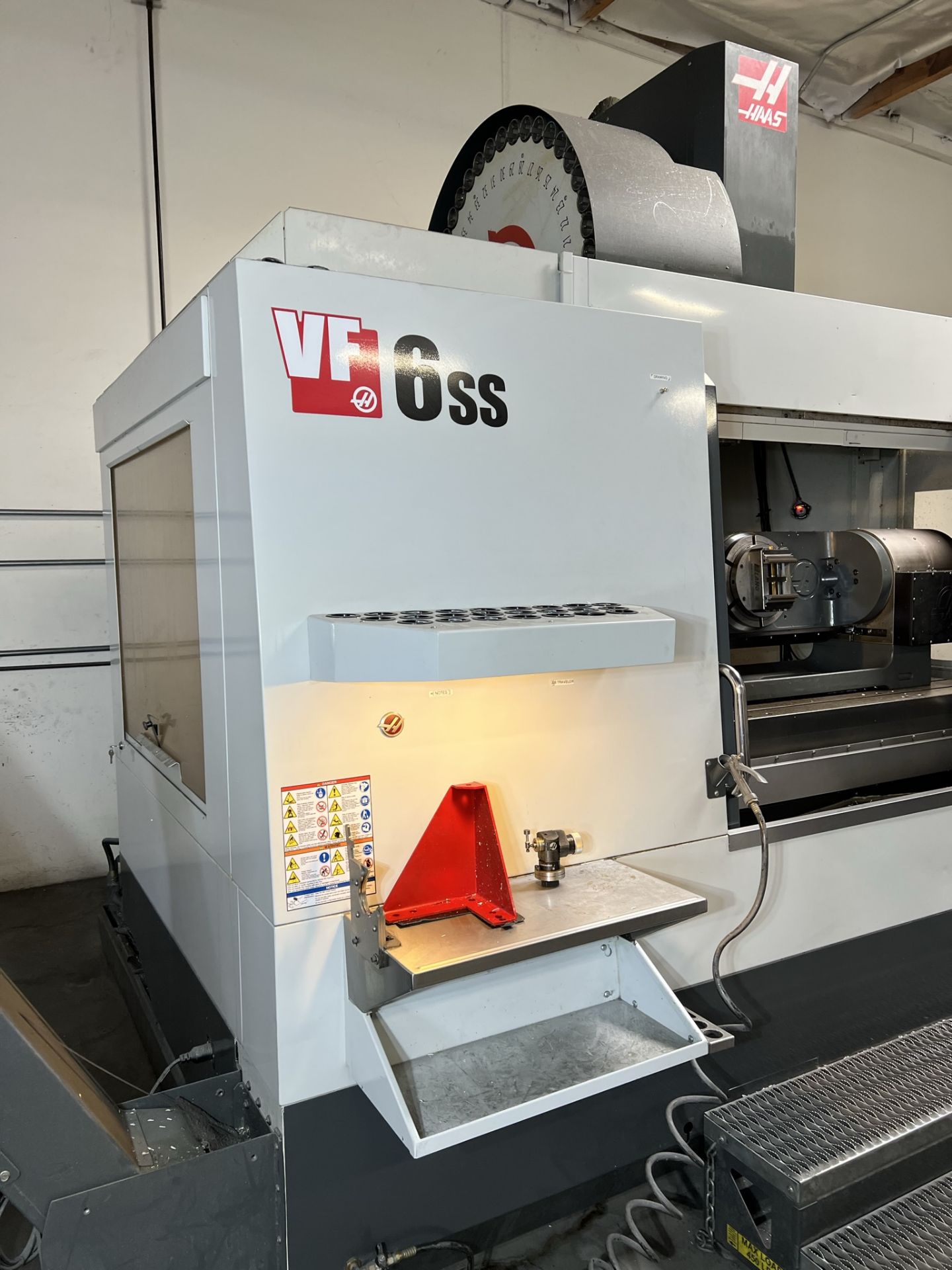 2015 HAAS VF-6SS VERTICAL MACHINING CENTER, TRAVELS: 64" X 32" X 30", TABLE SIZE: 64" X 28", 30 - Image 4 of 27