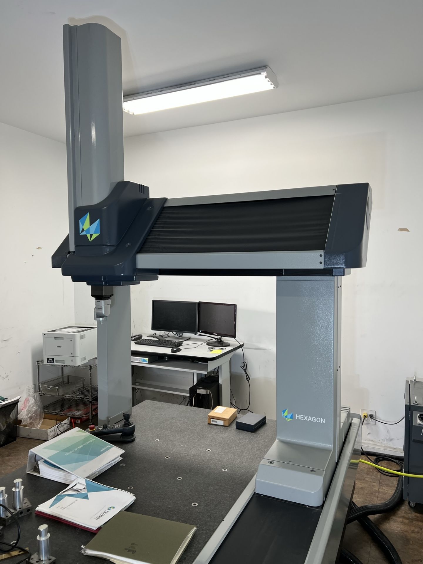 2016 HEXAGON DEA SCIROCCO 20-09-07 COORDINATE MEASURING MACHINE, XYZ TRAVELS: 78" X 33" X 25", - Image 13 of 30