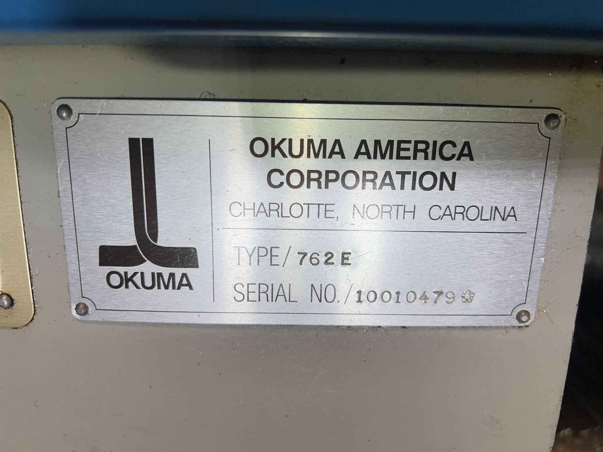 OKUMA CROWN 762E CNC LATHE, S/N 10010479, OSP-700L CNC CONTROL, 8" CHUCK, TAILSTOCK, 12-STATION - Image 17 of 32