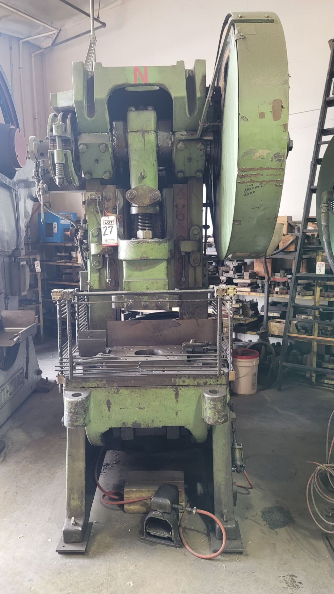 MINSTER 56-TON OBI PUNCH PRESS, S/N 6-3266, (N) - Image 2 of 2