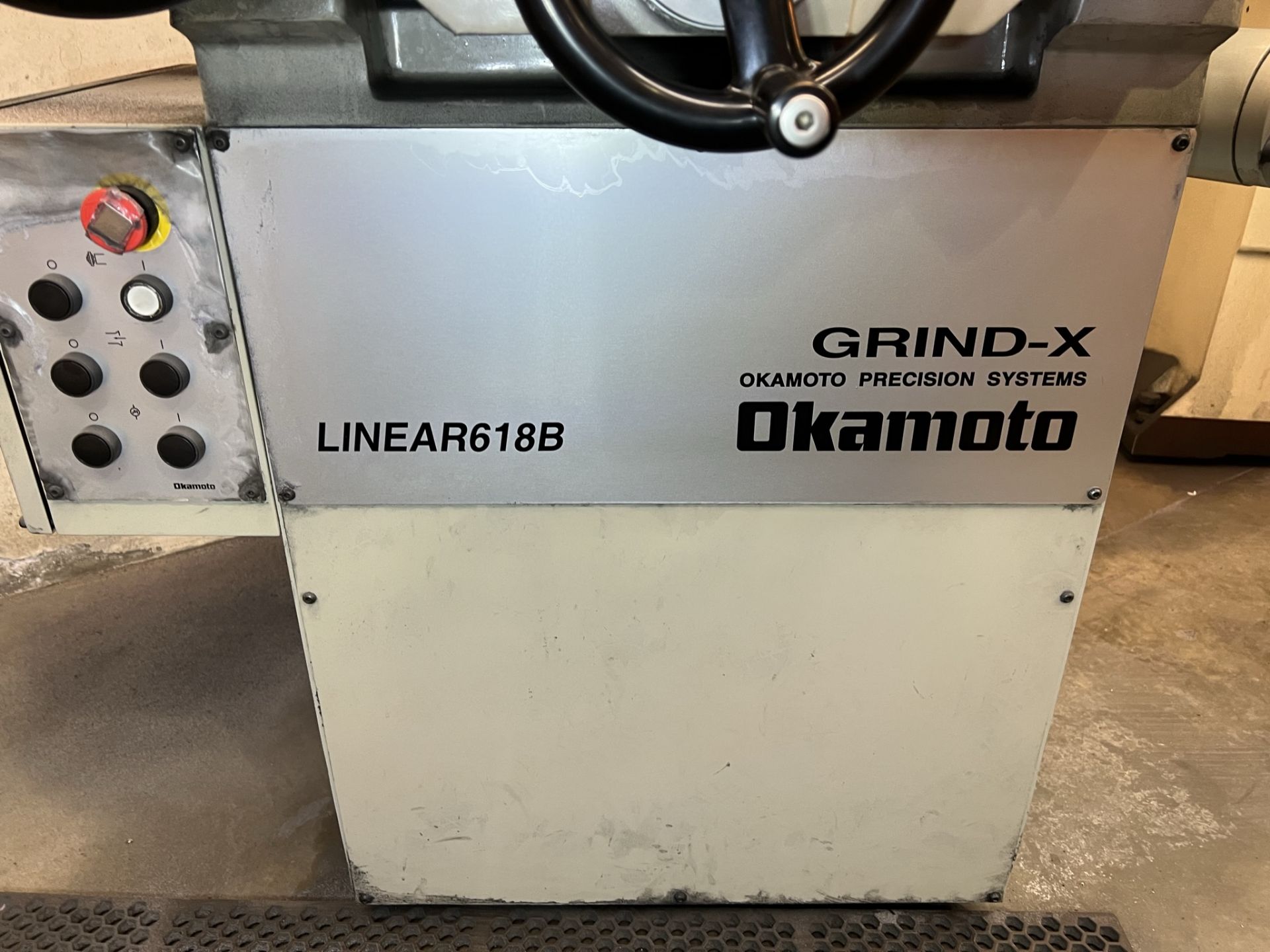 2018 OKAMOTO LINEAR 618B SURFACE GRINDER, S/N 48824, W/ WALKER 18" X 6" MAGNETIC CHUCK AND CONTROLS, - Image 11 of 15