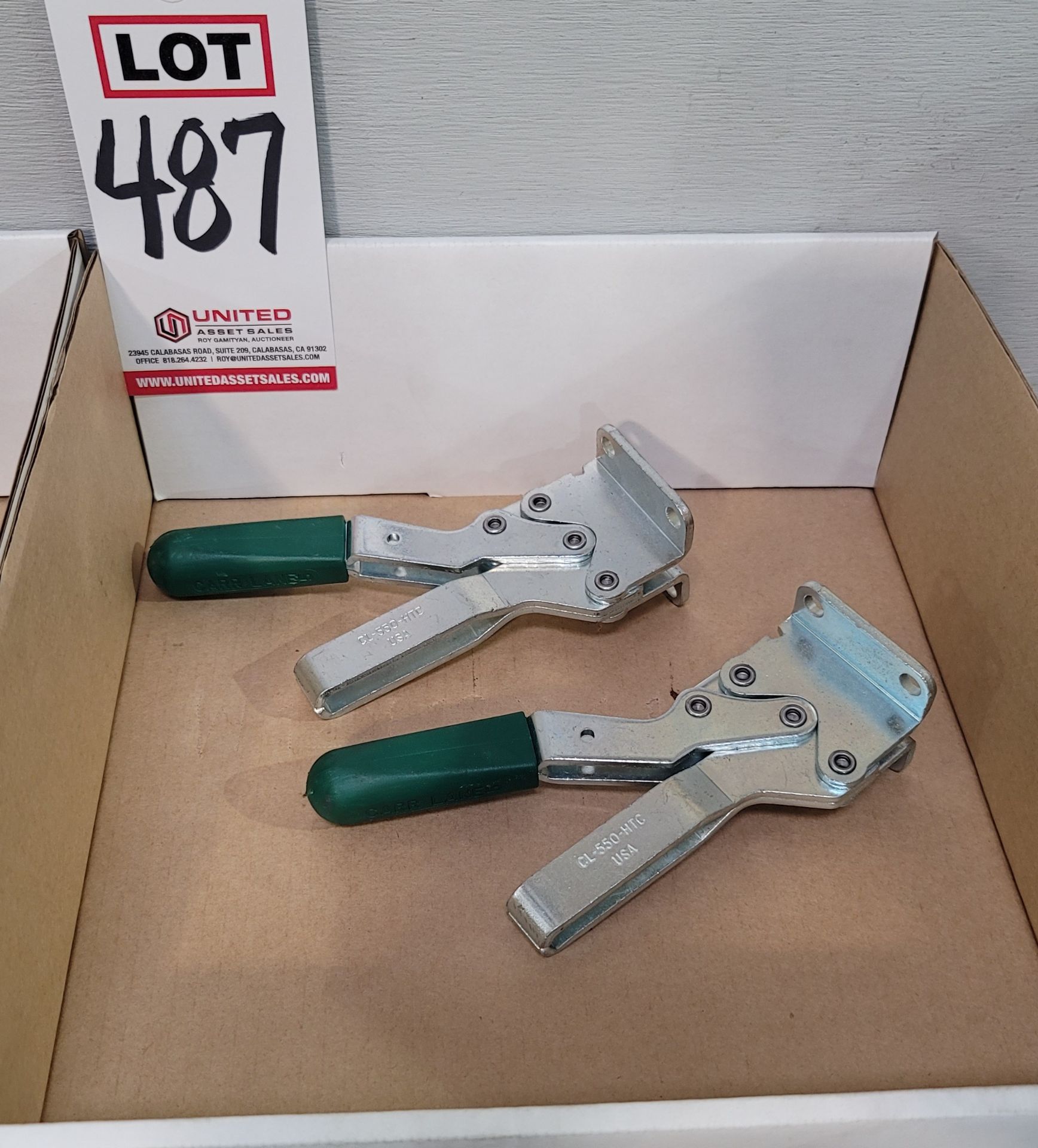 LOT - LARGE TOGGLE CLAMPS