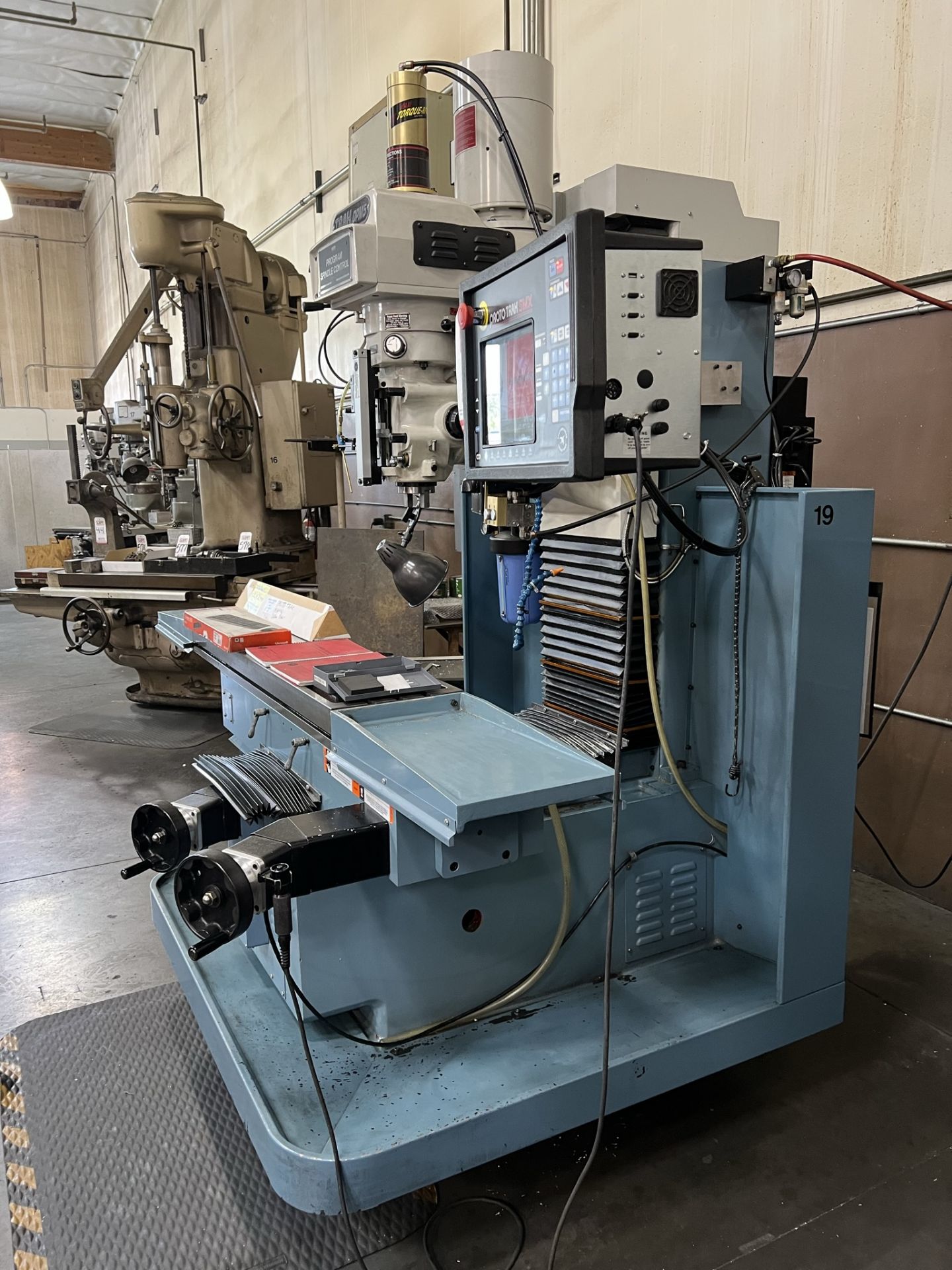 2015 TRAK DPMSX5P BED MILL, PROTO TRAK SMX CNC CONTROL, 3-AXIS, TRAVELS: 40" X 20" X 20", 50" X - Image 15 of 26