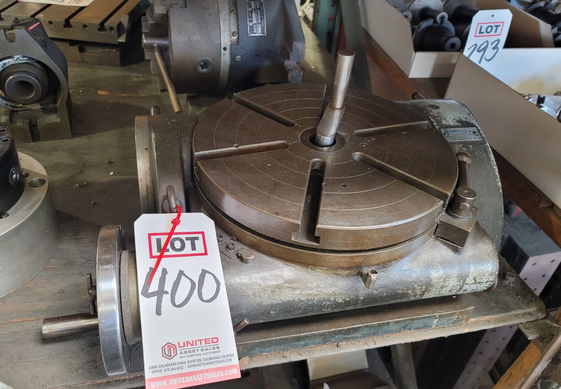 YUASA 550-212 TILTING ROTARY TABLE