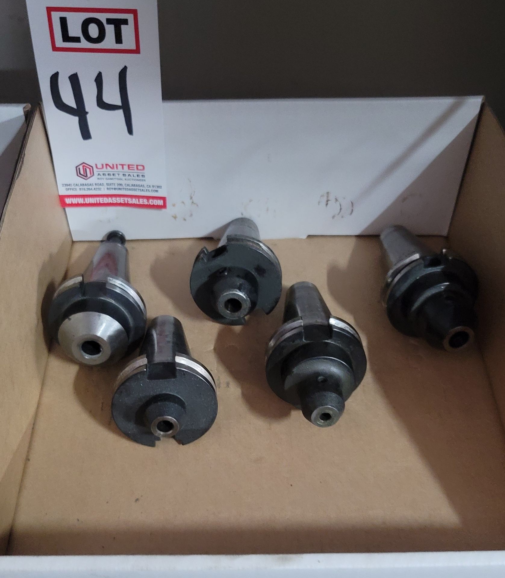 LOT - (5) CAT 40 TOOL HOLDERS