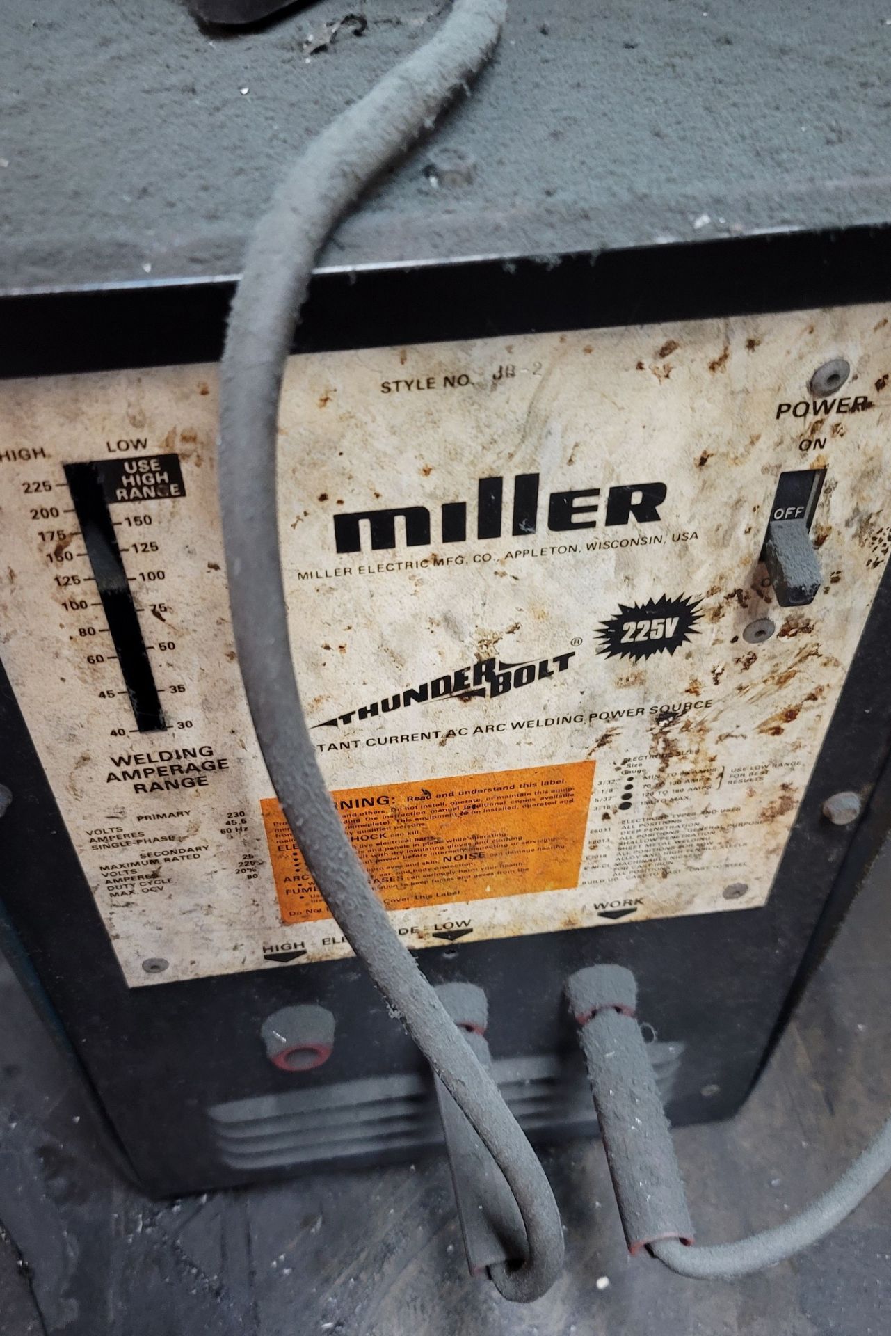 MILLER BUZZ BOX TYPE WELDER - Image 2 of 2