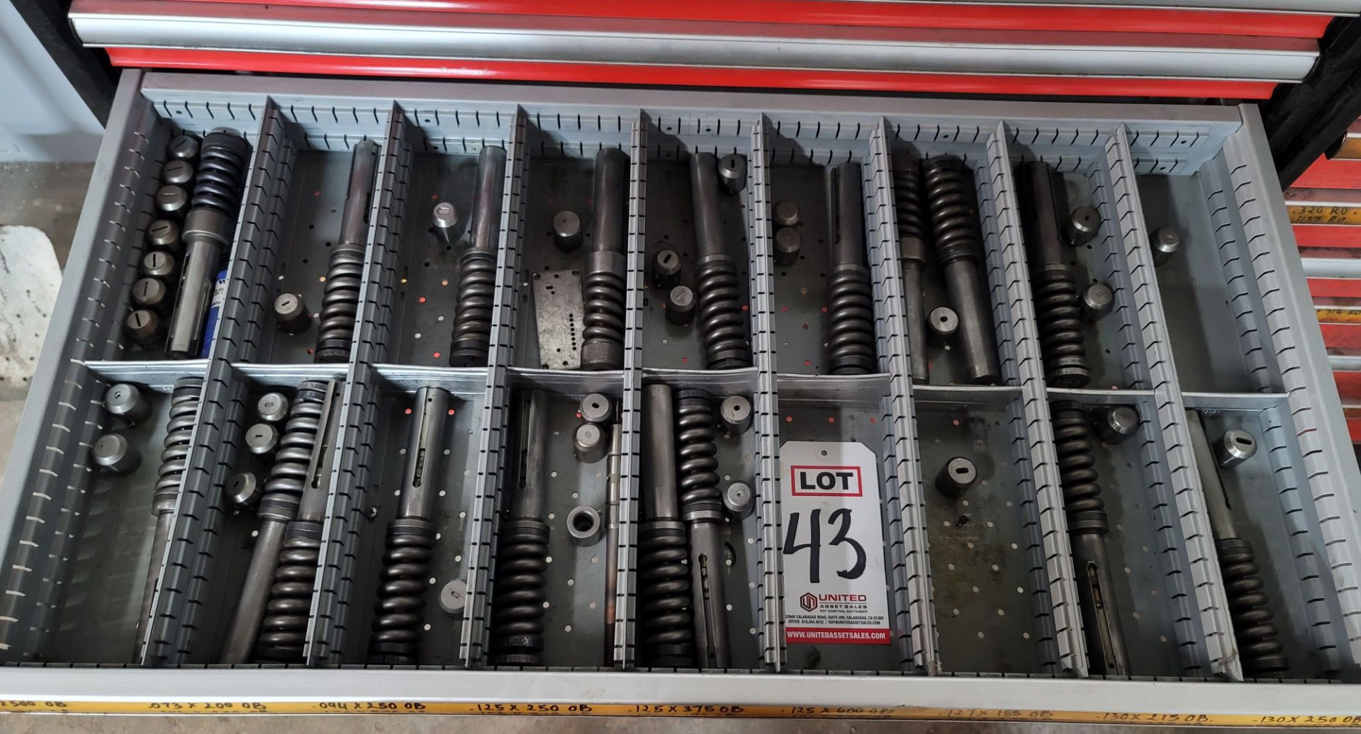 LOT - AMADA PUNCH PRESS TOOLING, MATCHED SETS, (LOCATION: 2174 W 2300 S)