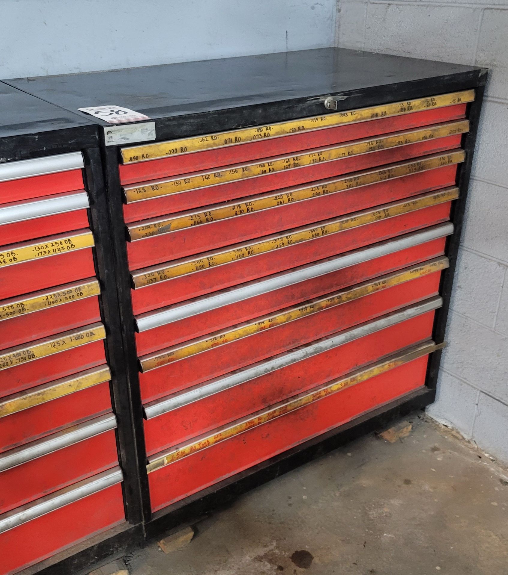 AMADA PUNCH TOOLING CABINET, CABINET MODEL HS-900, NO CONTENTS, (DELAYED PICKUP UNTIL AUGUST 23),