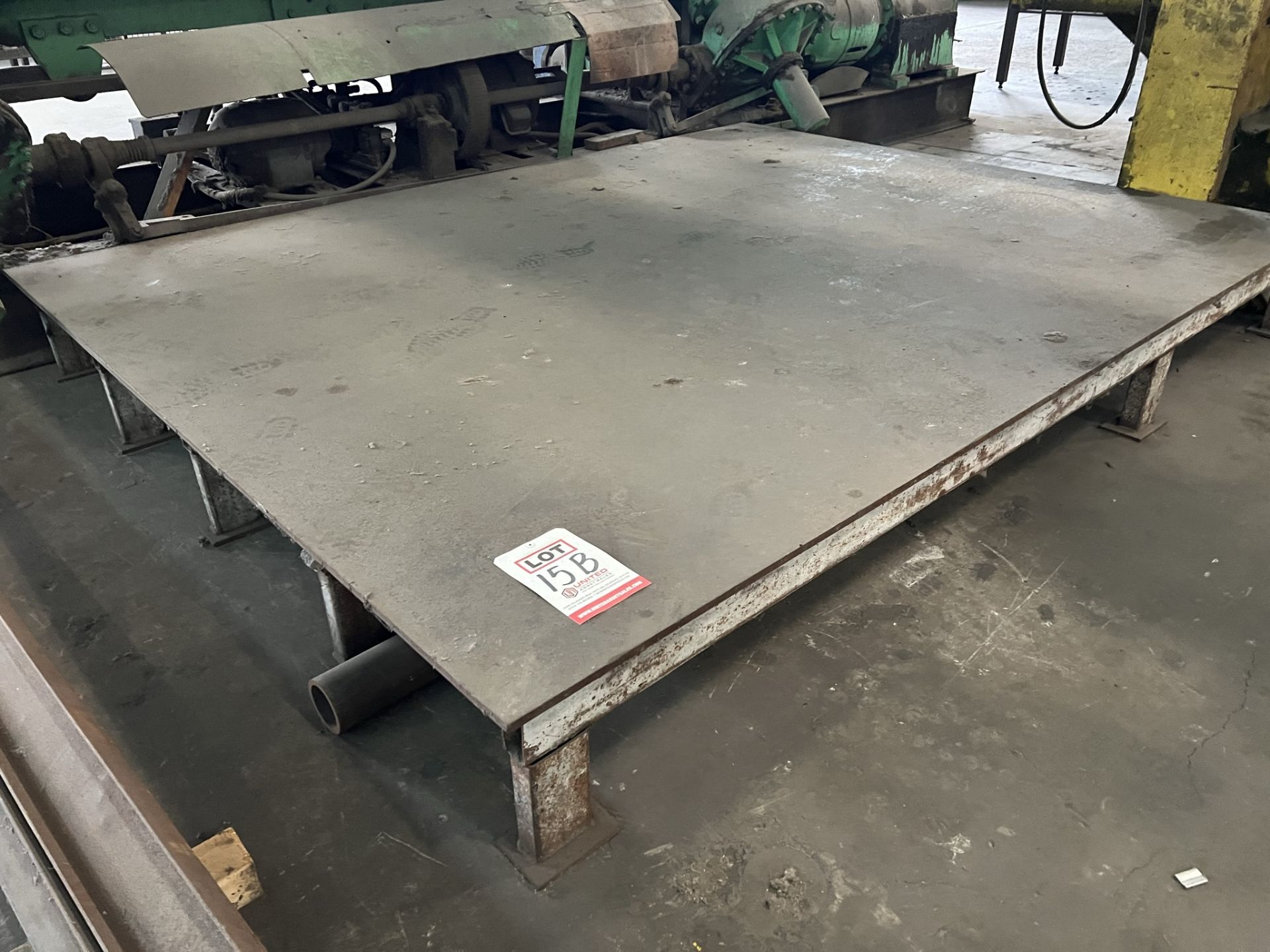 13" STEEL RISER, 10'-3" X 8', TOP PLATE IS 5/8" THICK