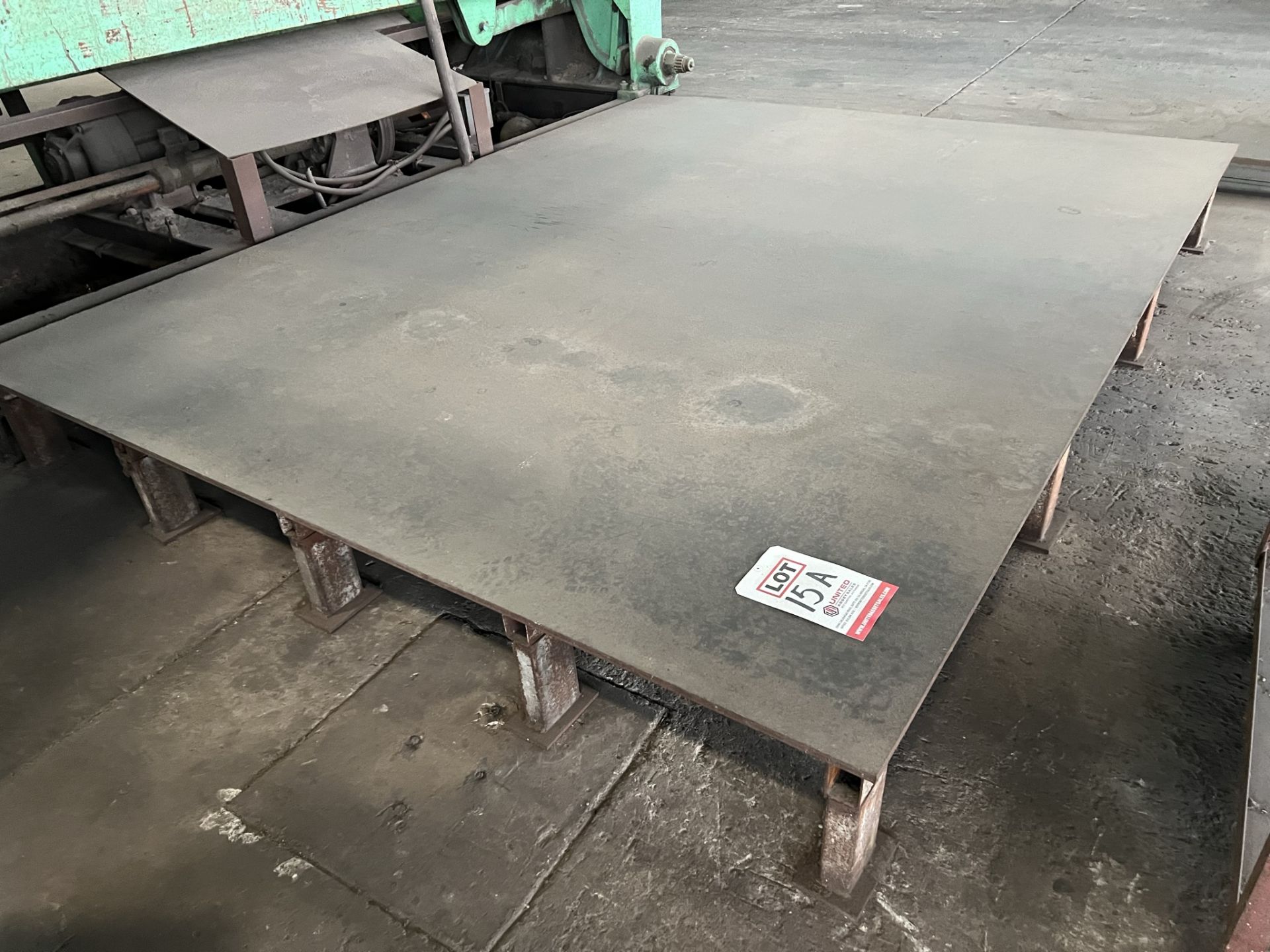 13" STEEL RISER, 10'-3" X 8', TOP PLATE IS 5/8" THICK